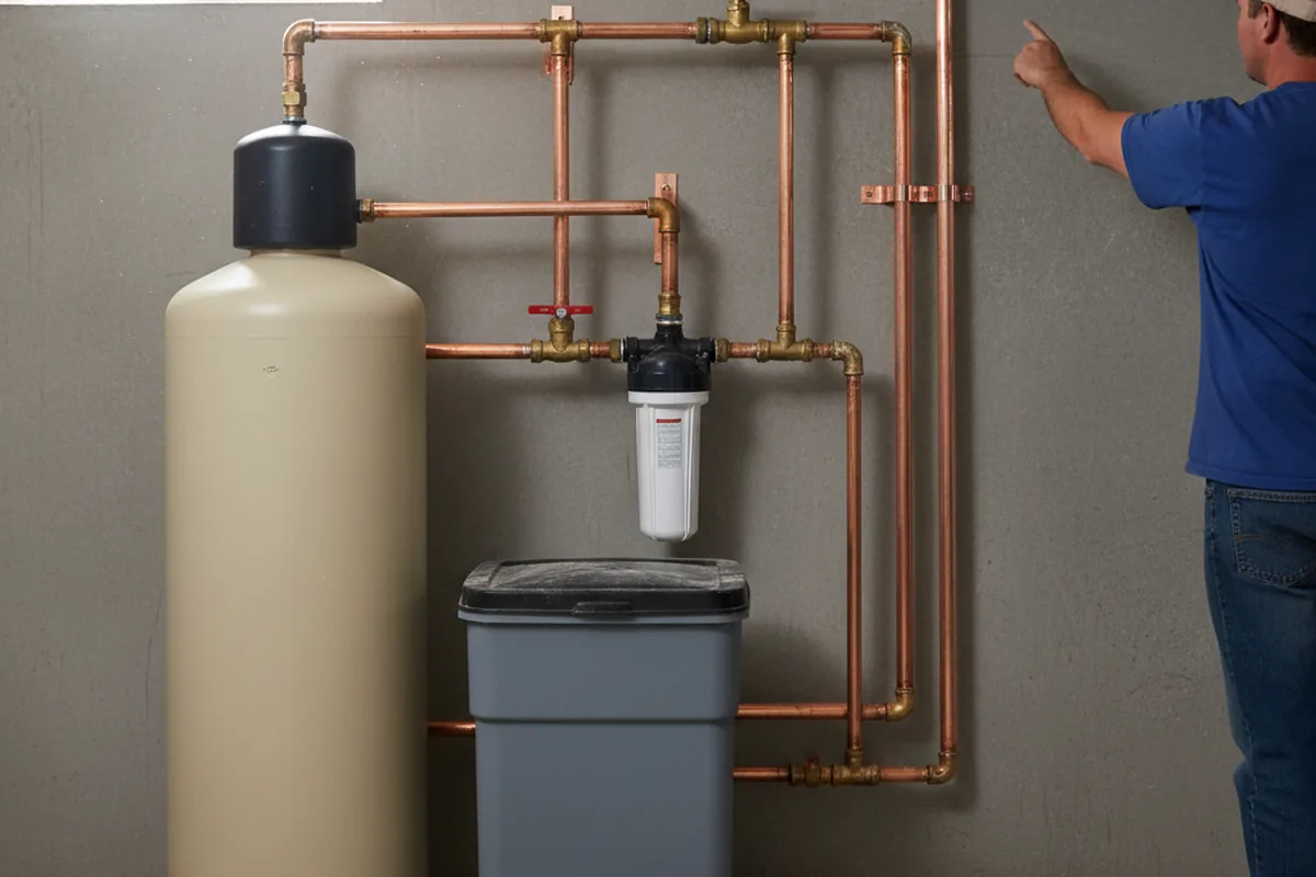 Whole-house water treatment system installed in Tremont